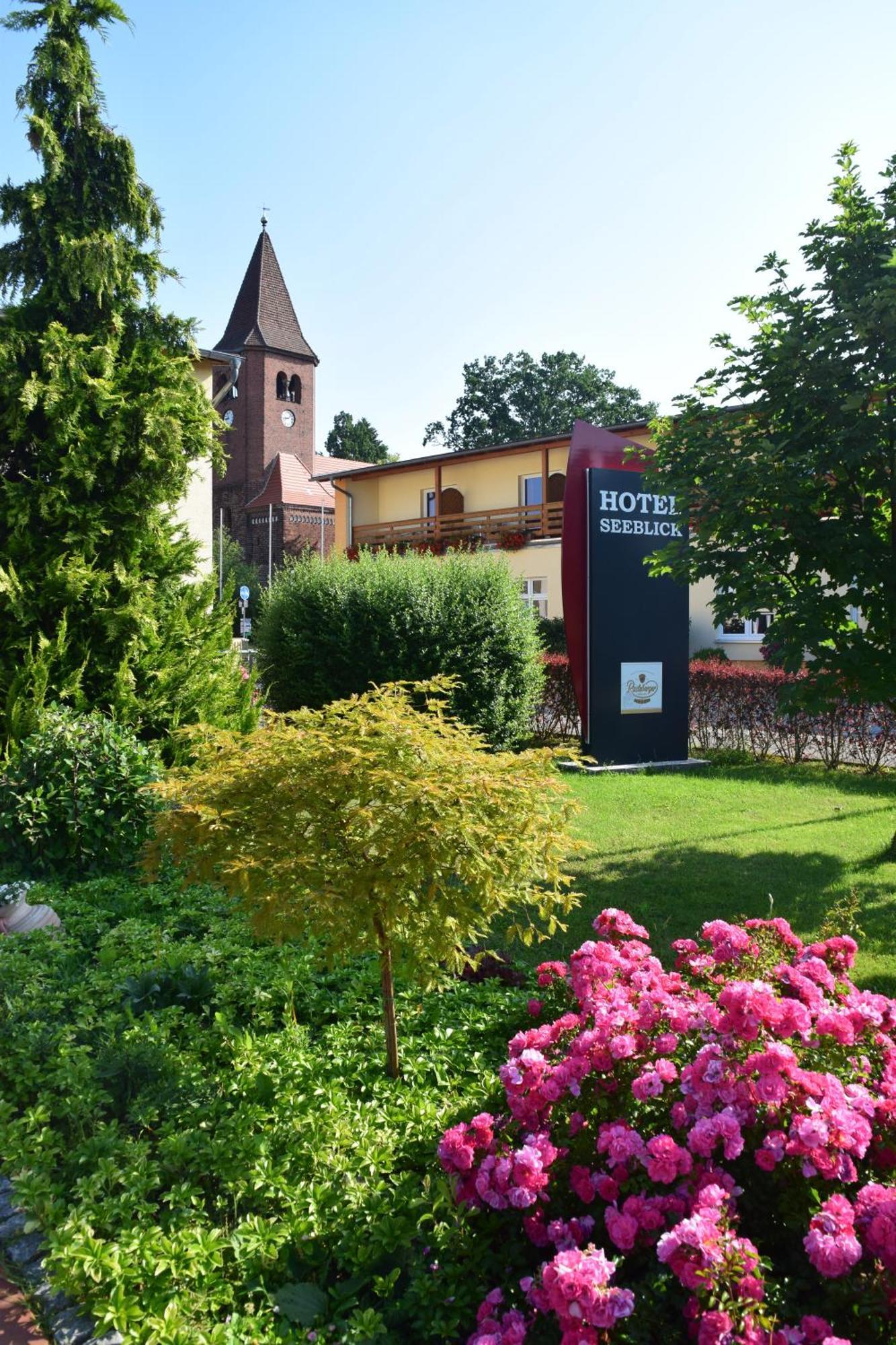 Land-Gut-Hotel Seeblick Klietz Eksteriør bilde
