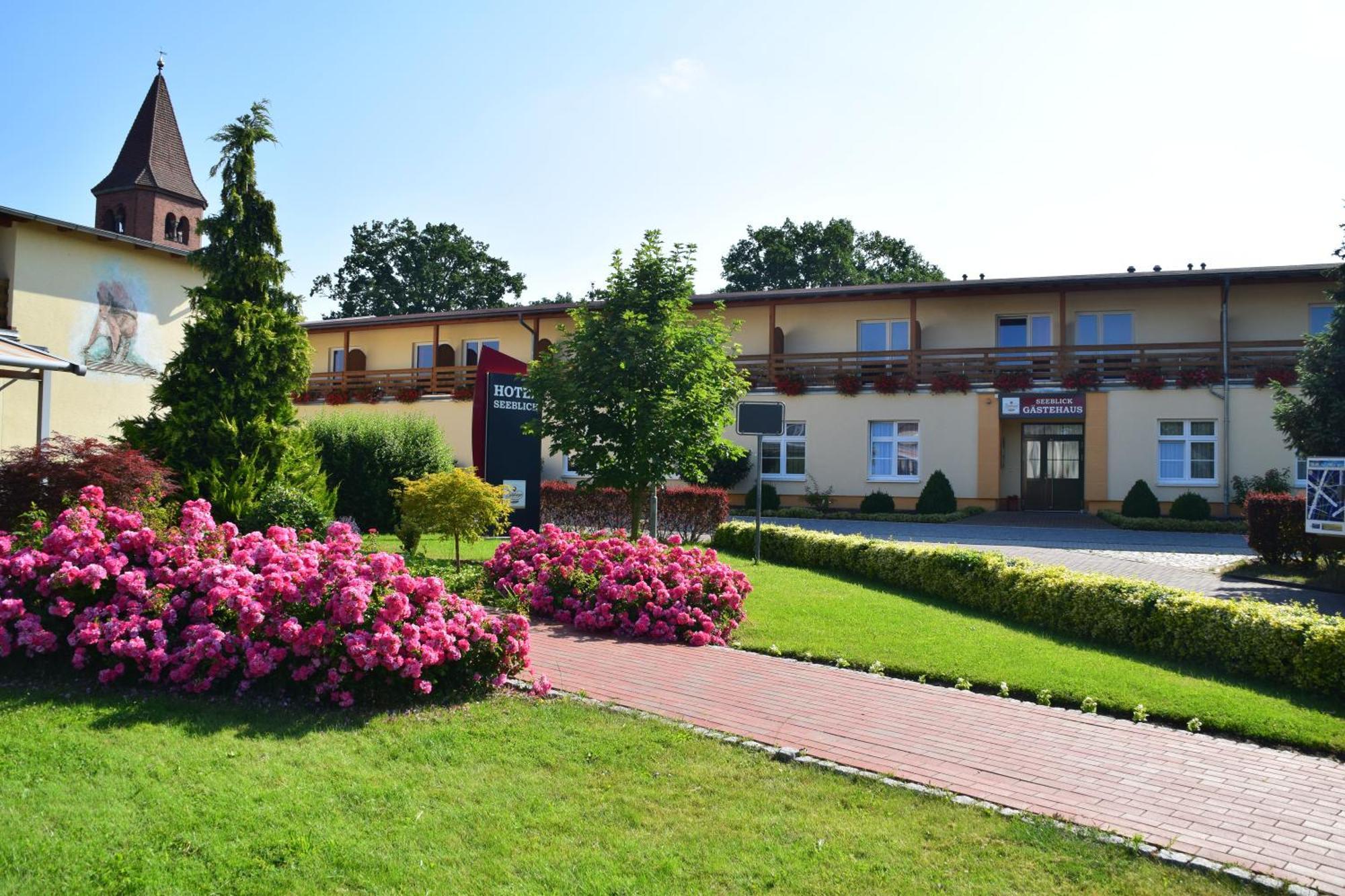 Land-Gut-Hotel Seeblick Klietz Eksteriør bilde