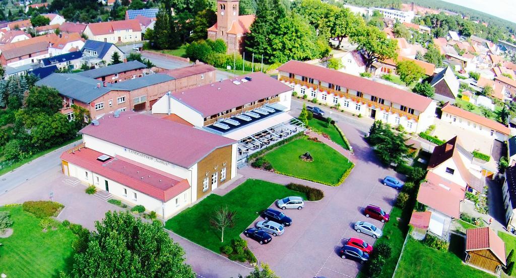 Land-Gut-Hotel Seeblick Klietz Eksteriør bilde